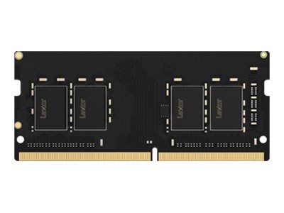 Lexar - DDR4 - modul - 16 GB - SO DIMM 260-pin - 3200 MHz / PC4-25600 - CL19 - 1.2 V - ikke-bufret - ikke-ECC