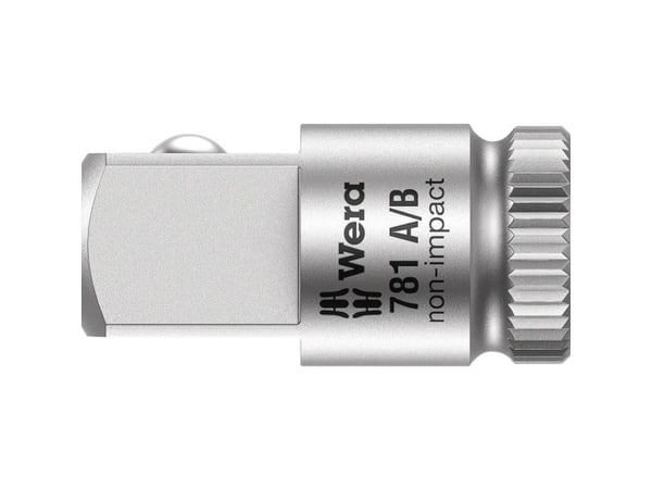 Wera 781 A/B 05042670001 Hylsyavaimen kärkipala Ruuvimeisseli 1/4 Ulkoinen neliö 1 kpl