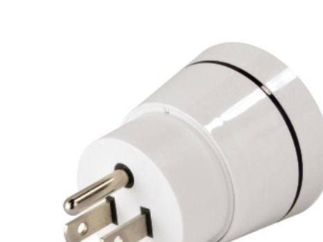 Hama Travel Adapter Plug - Pistokesovitin - Tyyppi B (uros) CEE 7/4 (naaras) - valkoinen - USA