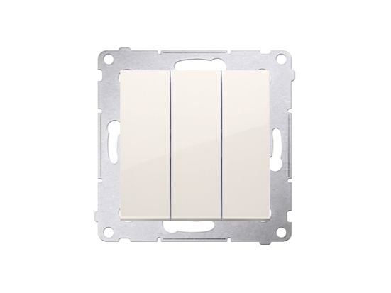 Kontakt-Simon DW31.01/41, Muovi, Valkoinen, IP20, 250 V, 10 A, 75 mm