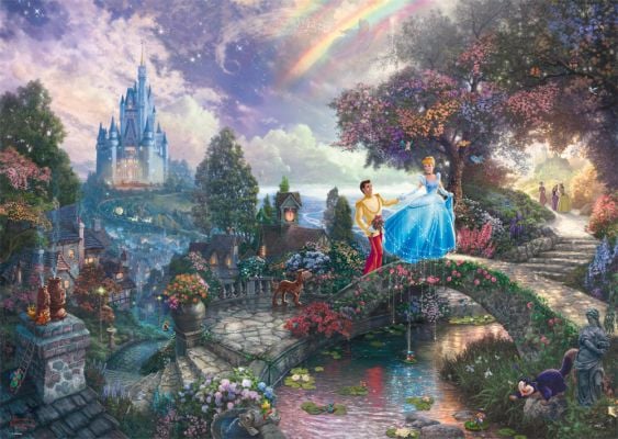 Schmidt Spiele Disney Cinderella, 1000 styck, Tecknade serier