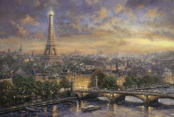 Schmidt Spiele Paris, City of Love, 1000 styck, Stad