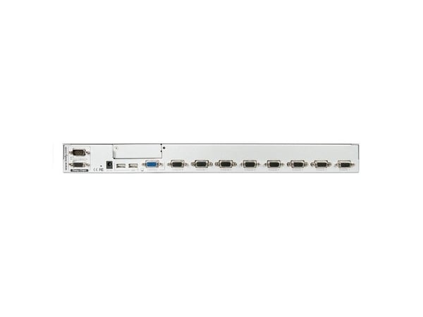 Lindy 39526, 2048 x 1536 piksler, Full HD, Rack-montering, 1U, Sølv