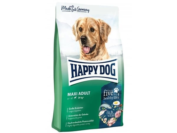 Happy Dog fit & vital - Maxi Adult, Vuxen, Alla raser, Maxi (26 - 44 kg), 14 kg