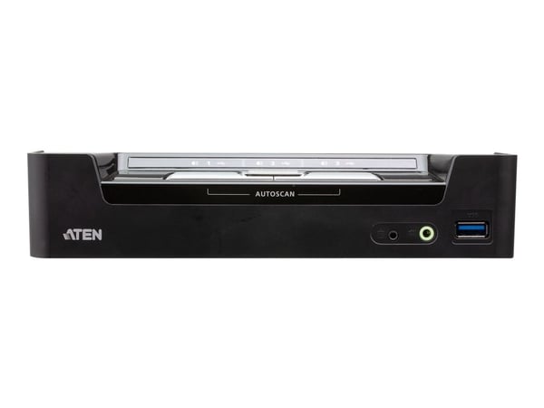 !3-Port USB-C DP Hybrid KVMP Switch CS1953-AT