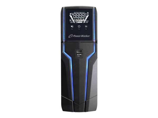 PowerWalker VI 1500 GXB IEC - UPS - AC 162 - 290 V - 900 Watt - 1500 VA - 9 At - USB - lähtöliittimet: 8