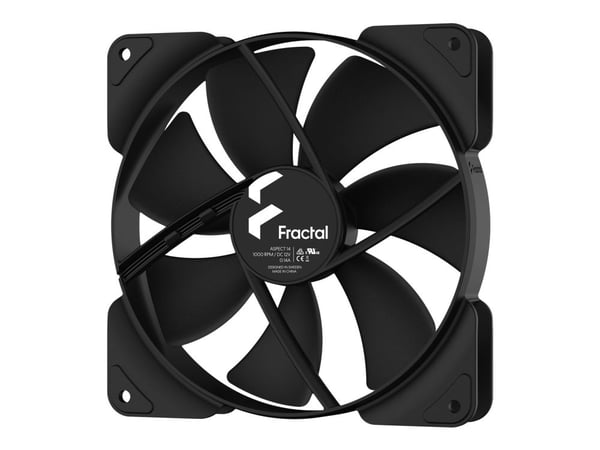 Fractal Design Aspect 14 - Kabinettvifte - 140 mm - svart