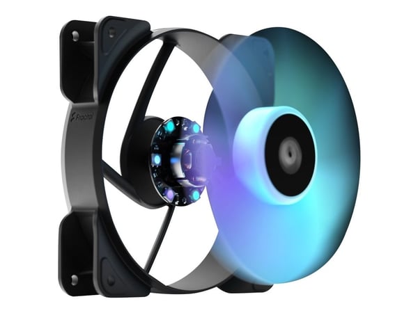 Fractal Design Aspect 14 RGB PWM - Lådfläkt - 140 mm - svart