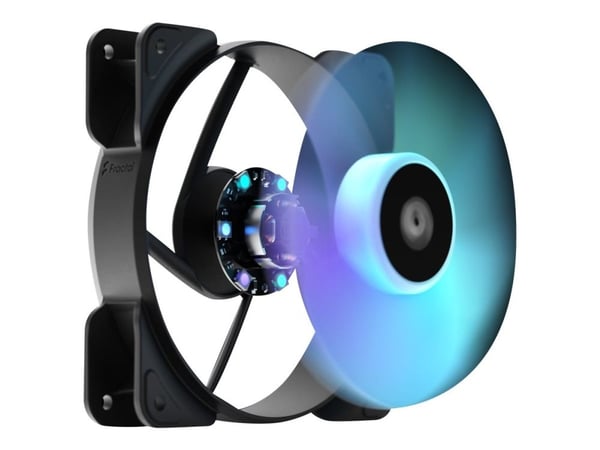 Fractal Design Aspect 14 RGB PWM - Lådfläkt - 140 mm - svart