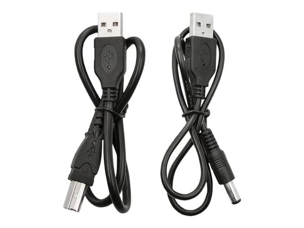 Qoltec - Platestasjon - DVD±RW (±R DL) - 8x - USB 2.0 - ekstern - svart