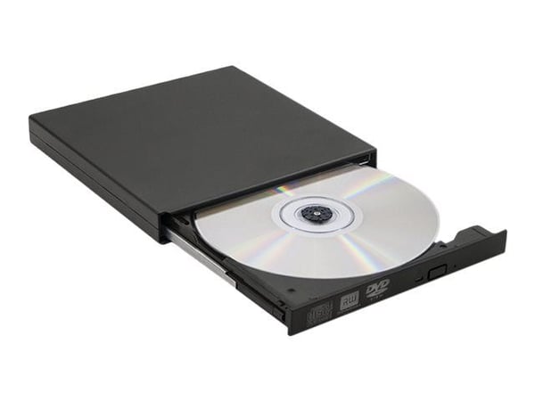 Qoltec - Platestasjon - DVD±RW (±R DL) - 8x - USB 2.0 - ekstern - svart