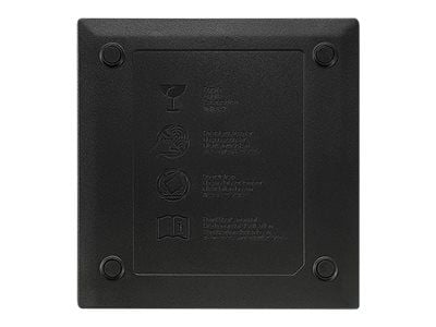 Qoltec - Platestasjon - DVD±RW (±R DL) - 8x - USB 2.0 - ekstern - svart