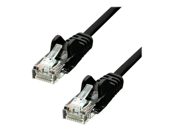 ProXtend - Liitäntäkaapeli - RJ-45 (uros) - RJ-45 (uros) - 20 m - UTP - CAT 5e - muotoiltu, solmuton - musta