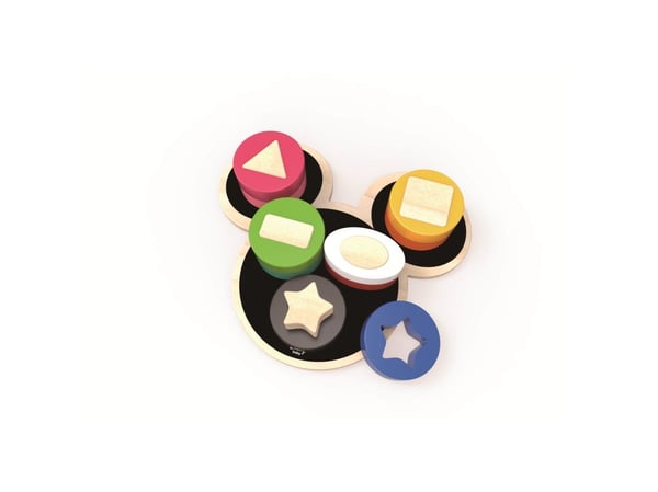 Disney Wood Mickey Formpuslespil