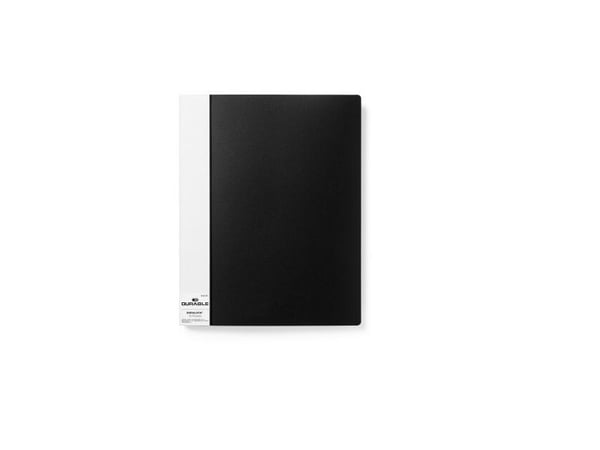 Durable 242101, Musta, Polypropeeni (PP), 10 taskua, Muotokuva, A4