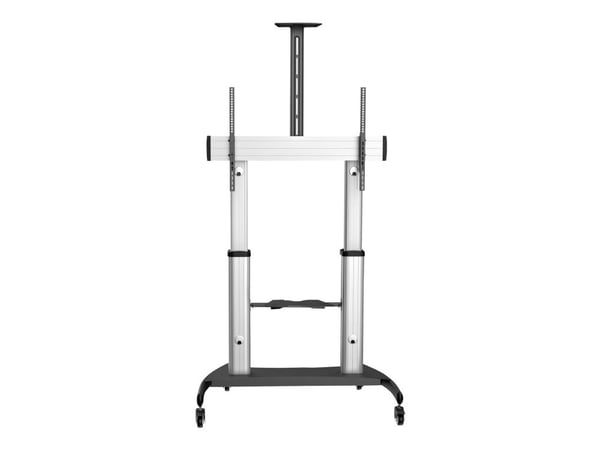 Startech Mobile TV Stand, Heavy Duty TV Cart for 60-100" Display (100kg/220lb), Height Adjustable Rolling Flat Screen Floor Standing on Wheels, Uni...