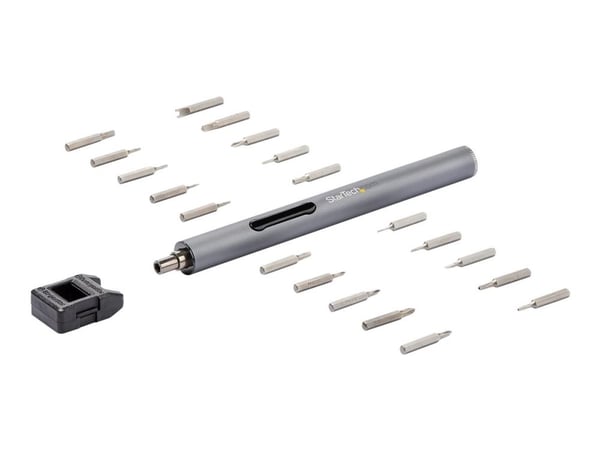Startech - Elektrisk presisjonsskrutrekker - trådløs 4 mm - 0.35 N·m - 2 batterier