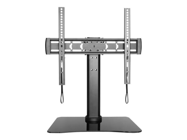 AG Neovo DTS-01 - Ställ - för LCD-display - metall, härdat glas - svart - skärmstorlek: 32"-65" - monteringsgränssnitt: upp till 400 x 400 mm - skr...