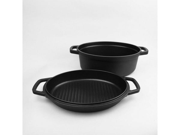 Maestro gryta med grillpanna 3,3 l 24 cm MAESTRO MR-4124