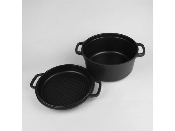 Maestro gryta med grillpanna 3,3 l 24 cm MAESTRO MR-4124