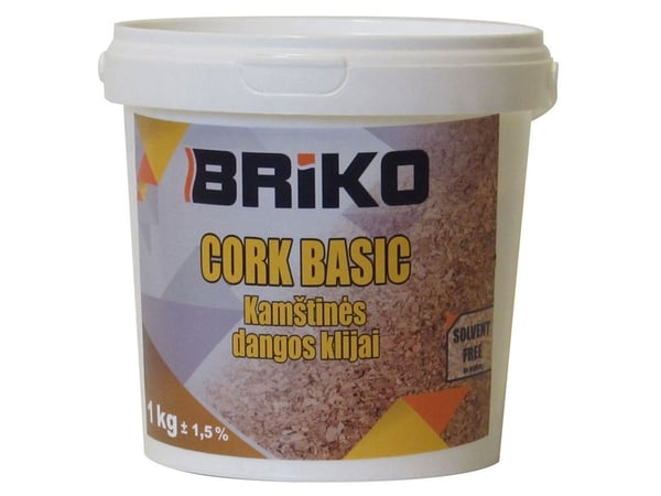 Briko korkbelegningslim Briko (1 kg)