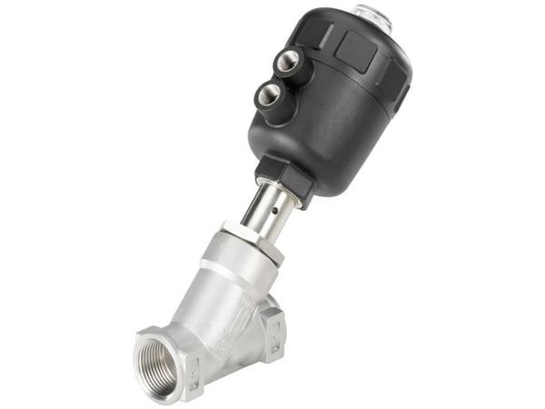 Bürkert Luftstyret ventil 180375 2000 Kabinetmateriale Rustfrit stål Forseglingsmateriale PTFE 1 stk