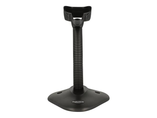 Delock - Strekkodeskannerholder - skrivebordsmonterbar - svart - for P/N: 90557