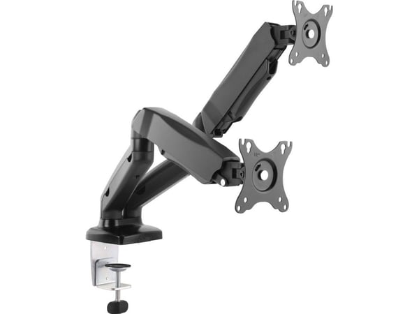 ART UM-116 - Monteringssats - för 2 LCD-bildskärmar - metall - svart - skärmstorlek: 13"-32"