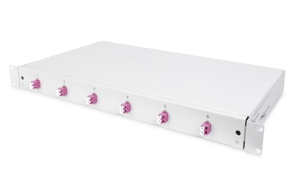 Digitus DN-96330-4, Kaapelin hallintapaneeli, Terästä, Harmaa, 1 kpl