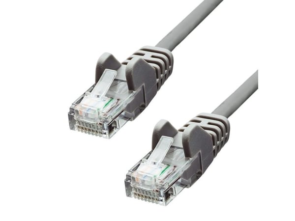 ProXtend - Liitosjohto - RJ-45 (uros) - RJ-45 (uros) - 7 m - UTP - CAT 5e - muotoiltu, solmuton - harmaa - harmaa