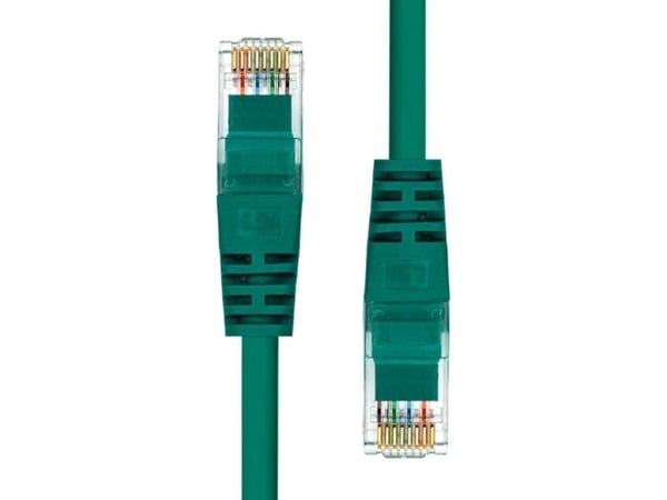 ProXtend - Koblingskabel - RJ-45 (hann) til RJ-45 (hann) - 5 m - UTP - CAT 5e - formstøpt, uten hindringer - grønn