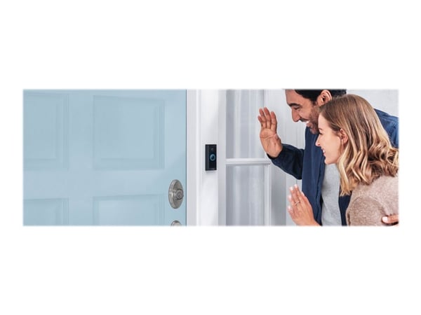 Ring Video Doorbell Wired, Musta, Koti, 2 MP, 150°, 90°, 1080p
