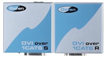 Gefen DVI Over 1 CAT6 Extender - Videoforlenger - over CAT 6 - opp til 60 m