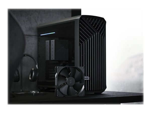 Fractal Design Dynamic X2 GP-18 PWM - Kabinettvifte - 180 mm - svart
