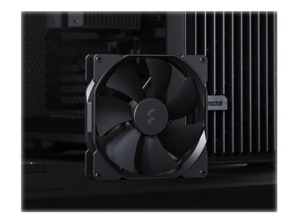 Fractal Design Dynamic X2 GP-18 PWM - Kabinettvifte - 180 mm - svart