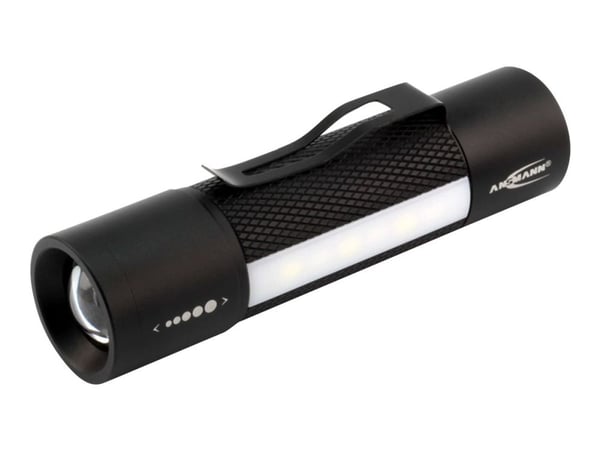 ANSMANN Future Multi 3in1 - Lommelykt - LED - 10 W - svart ANSMANN Future Multi 3in1 - Lommelykt - LED - 10 W - svart