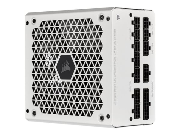 CORSAIR RM White Series RM750 - Strømforsyning (intern) - ATX12V 2.4/ EPS12V - 80 PLUS Gold - AC 100-240 V - 750 watt - Europa - hvit