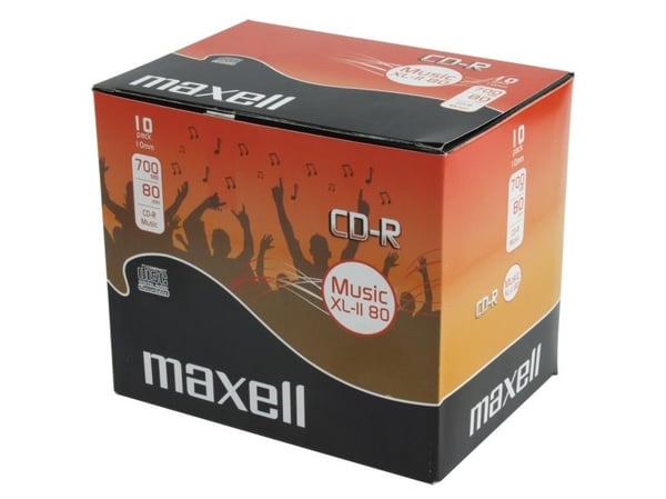 Maxell CD-R 700 MB 52x (MXAJC) 10 stk