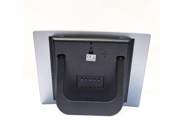 Platinet PZACH104, Digital vekkerklokke, Grå, 0 - 50 °C, °C, Dato, Temperatur, Tid, LCD