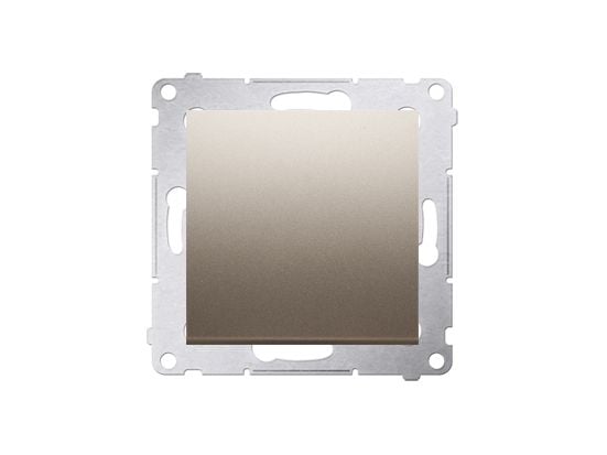Contact-Simon DW1A.01/44, muovi, kultainen, IP20, IP44, 250 V, 16 A, 75 mm