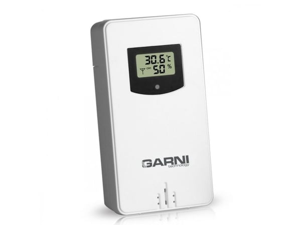 GARNI GARNI030H, Vit, Inomhushygrometer, Inomhustermometer, hygrometer, Termometer, 20 - 95%, -40 - 70 ° C, 60 m