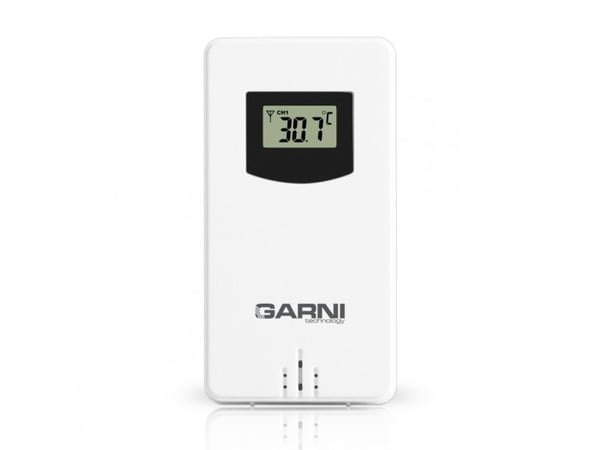 GARNI GARNI029, Hvit, -40 - 70 °C, 60 m, LCD, Batteri, 1,5 V