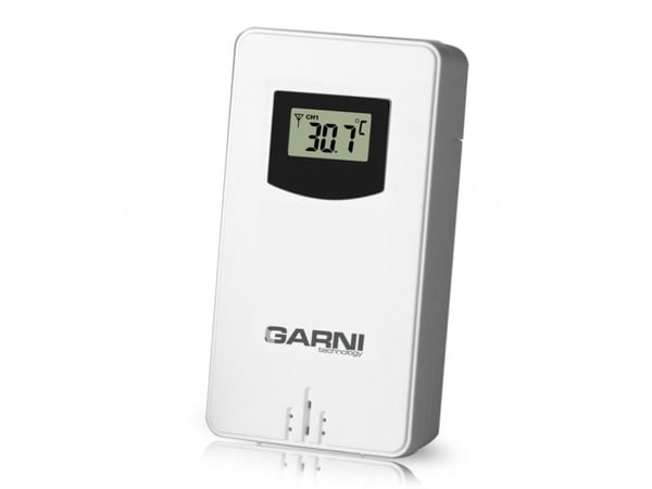 GARNI GARNI029, Hvit, -40 - 70 °C, 60 m, LCD, Batteri, 1,5 V