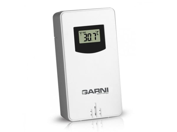 GARNI GARNI029, Hvit, -40 - 70 °C, 60 m, LCD, Batteri, 1,5 V