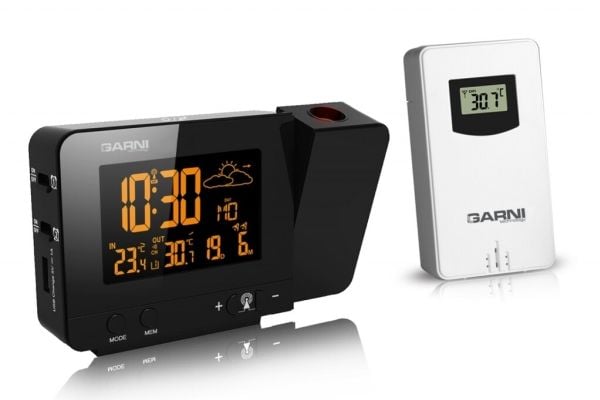 GARNI GARNI365 Arcus, Sort, Inne Termometer, Utendørs Barometer, Barometer, Termometer, 0,1 °C, -9,9 - 50 °C, -40 - 70 °C