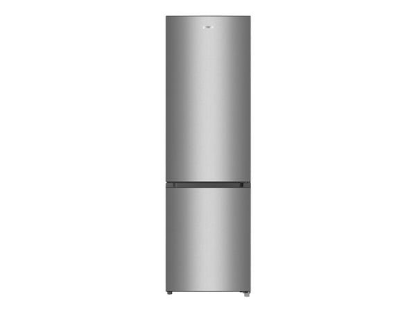 Gorenje RK4182PS4 - Kjøleskap/fryser - bunnfryser - bredde: 55 cm - dybde: 55.7 cm - høyde: 180 cm - 269 liter - Klasse E - grå