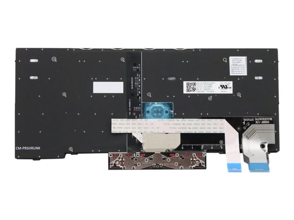 Primax - Erstatningstastatur for bærbar PC - med Trackpoint, UltraNav - bakbelysning - QWERTY - Spansk - svart - FRU - for ThinkPad L13 Gen 2; L13 ...