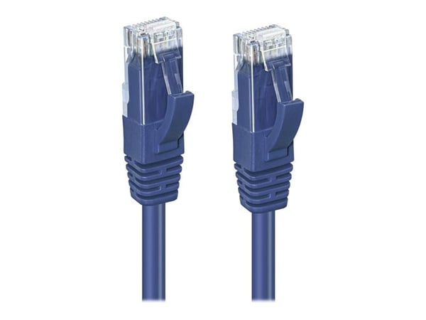 MicroConnect - Koblingskabel - RJ-45 (hann) til RJ-45 (hann) - 1 m - 5 mm - UTP - CAT 6a - halogenfri, innendørs, formstøpt, rund, uten hindringer ...