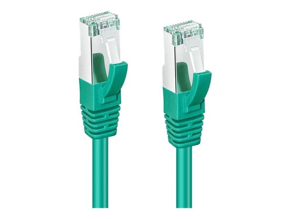 MicroConnect - Liitäntäkaapeli - RJ-45 (uros) RJ-45 (uros) - 5 m - 6 mm - S/FTP - CAT 6a - halogeeniton, sisätiloissa, valettu, solmuvapaa - vihreä