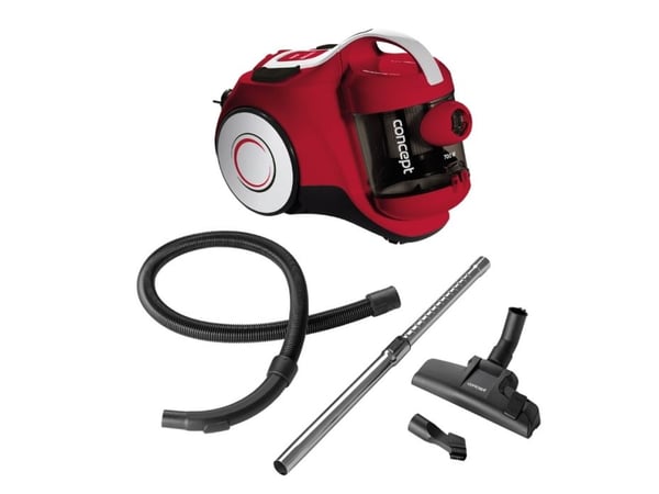 Concept VP5075, 700 W, Sylindervakuum, Tørr, Uten pose, 1,5 l, Syklonisk